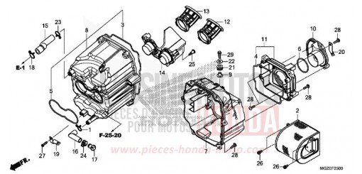 AIR CLEANER CB500FF de 2015